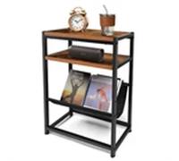 Nordara Type A 3-Tier Narrow Side Table in Brown | Size: 100 cm Nordara Brown 100 cm