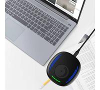 Nordara Undetectable Mouse Jiggler with Timer Mechanical Mouse Mover in Black Nordara Black