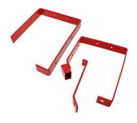 Nordara UNIVERSAL Ladder Rack Bracket Lockable Wall Secure in Red Nordara Red