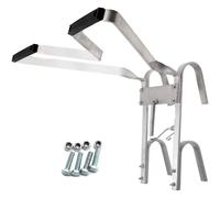 Nordara Universal V-Shaped Ladder Stand-Off Downpipe Accessory in Silver Nordara Silver