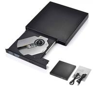 Nordara USB 3.0 External DVD CD Drive Burner for PC Laptop in Black Nordara Black