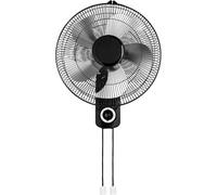 Nordara Wall Fan 16inch Wall Mounted in Black Nordara Black