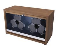 Nordara Watch Winder 6 Slot Rotating Storage Organizer Quiet in Brown Nordara Brown