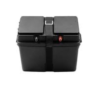 Nordara Waterproof Trolling Motor Battery Box with Voltmeter in Black | Size: Medium Nordara Black M