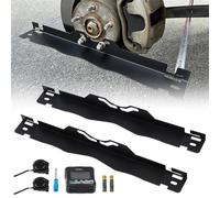 Nordara Wheel Alignment Tool+Toe Plates 2 Tape Measures Inclinometer in Black Nordara Black