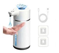 Nordara White Touchless Electric Liquid Soap Dispenser, 420ml Automatic Nordara White