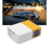 Nordara White Yellow Mini LED Projector 1080P Portable Home Cinema Theater UK Nordara White