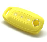 Nordecco Silicone Key Case For Nissan X-trail T33 Kicks J12 Juke Teana Rouge Altima Ariya Pathfinder 2022 2023 2024 2025 Qashqai facelift e-Power 2/ 3 Button Keyless (2 Button, Yellow)