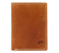 NORDEE Leather Large Wallet for Men 10 x 12.5 x 3 cm - Natural Leather - 11 Card Slots - Men's Wallet - Slim -, light brown, 14 x 12,5 x 3 cm, Casual