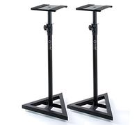 Nordell' Premium Floor Speaker Stand (Pair) for Studio Monitors and Hi-Fi Loudspeakers - Create Truer Mixes with Optimum Loudspeaker/Monitor Height and Positioning with Rotating Plate for Speakers