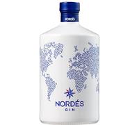 Nordes Atlantic Galician Gin, Spanish Gin Crafted With 6 Local Botanicals, Premium Spirit featuring Samphire, 70 cl Bottle