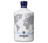 Nordes Atlantic Galician Gin, Spanish Gin Crafted With 6 Local Botanicals, Premium Spirit featuring Samphire, 70 cl Bottle