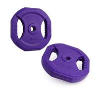 NORDFIT - 2 x 10kg weight plates - Ideal Studio Pump Weights - Barbell Set for Home Exercise - Professional Adjustable Barbell & Weights - Strength Training Equipment ((2 x 10kg) Weight Plates)