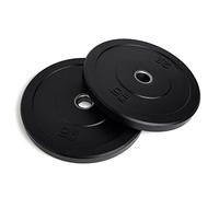 NORDFIT OLYMPIC RUBBER BUMPER PLATES (BLACK) 5KG,10KG,20KG (10)