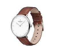 Nordgreen Scandinavian Design Watch - Analog Quartz, Silver/Gold, Interchangeable Leather/Mesh Straps, Stylish Wristwatch, Unisex, Water Resistant, Fashionable Timepiece, Modern, Model Native