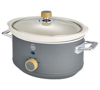 NORDIC 3.5L SLOW COOKER GREY; SF17021GRYN (SWAN) Qty X 1