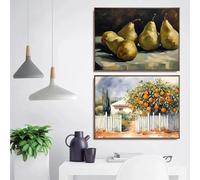 Nordic Art Pictures Living Room Home Decor Fruit Farmhouse Kitchen Posters Canvas Prints Painting Country Wall 60x90cm-2pcs Frameless