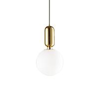 Nordic Bar Office Led Glass Light Modern Minimalist Bedroom Bedside Single Head Exclamation Mark Chandelier Study Dining Room Bar Kitchen Island Drop Light/D/D25 Cm/9.8 Inches
