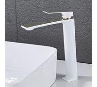 Nordic Basin Antique Faucet Full Copper Bathroom hot and Cold Water Faucet, Brushed Color Standard Model