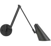Nordic Bedroom Bedside Wall Sconce Telescopic Folding Wall Lights Adjustable LED Wall Lamp for Living Room Study Desk Office Reading Wall Lamp(Black,70cm/27.5inch)