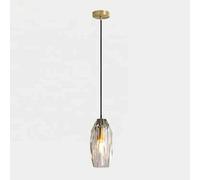 Nordic Brass Crystal Chandelier Luxury Pendant Light Ceiling Hanging Lamp Modern Gold Light For Living Dining Room