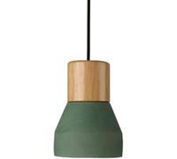 Nordic Cement Suspension Lamp Retro Bedside Solid Wood Pendent Lamp Spherical Glass Hanging Light for y Kitchen Dining Bedroom Chandelier