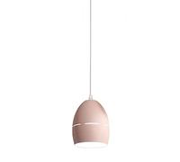 Nordic Chandelier in Wrought Iron Creative Egg-Shaped Metal Pendant Light Ceiling Chandeliers for Living Kitchen Island, Hotel,Study Room, Pink