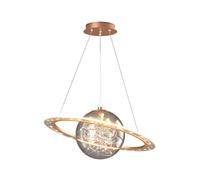 Nordic Children's Chaner - Creative Cartoon Pendant Lamp for Boys & Girls, Simple Bedroom Bedside Lighting, Planet-Themed Ceiling Light, Cute Kids Room Decor