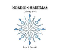 Nordic Christmas Coloring Book: Scandinavian Folk Art