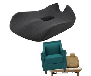 Nordic Comforts Seat & Lumbar Cushion, Ergonomic Memory Foam Seat Cushion for Car Seat Driver, for Driving, Office Chair (#C)