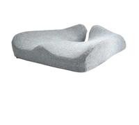 Nordic Comforts Seat & Lumbar Cushion, Nordic Comforts Orthopedic Seat Cushion, Works on Any Chair for Office & Travel-Hip & Sciatic Comforts,Relieves Tailbone & Lower Back Pain(Gray,Cushion)