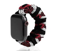 Nordic Compass Scrunchies Watch Band Compatible with IWacth Series Replacement Strap 42mm/44mm