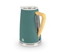 Swan SK14610GREN Nordic Jug Kettle, Wood Effect, 1.7L 3KW, Matte Pine Green