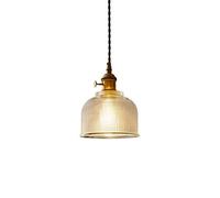 Nordic Creative Ceiling Hanging Lamp Pendant Lights Height Adjustable Line Lights Clear Glass Hanging Lampshade Chandelier for Bedroom Kitchen Island Dining Room Change for The Better