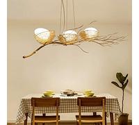 Nordic Creative Chandelier Modern Hand Made Bird's Nest Ceiling Light Fixture 3 Lights Pendant Lighting Fixture for Bar Dining Room Living Room Bedroom Change for The Better