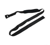 Nordic Curl Strap for Leg Strength Training, Heavy Duty Polyester Hamstring Exercise Band Replaces Curl Machine Accessory for Home Gym Squats and Balance, Black 200x5cm