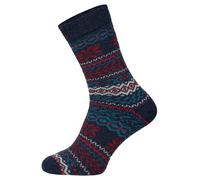 Nordic Design Wool Socks - Thick Norwegian Style Winter Socks | 1 Pair