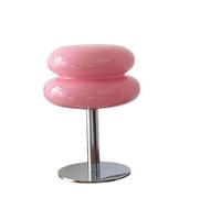 Nordic Desk Lamp for Living Room Bedroom Decor USB Powered Adjustable Brightness Glass Mushroom Night Light Powered Night Light Lamp Nordic Vintage