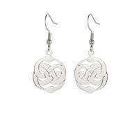 Nordic Double Ouroboros Infinity Snake Earring Animal Charm Drop Dangle Snakes Cool Earrings for Women