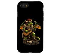 Nordic Dragon Guitar Folk Warrior Rock'n Roll VikingMetal Case for iPhone SE (2020) / 7/8