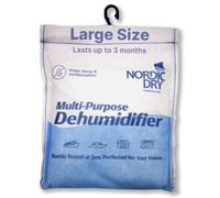 NORDIC DRY Dehumidifier Bag, High-Capacity Moisture Absorber for Condensation - Leakproof Dehumidifier Bags for Home, Car, Caravan, Bedroom, Basement, Wardrobe. Multipurpose Dehumidification Bag 1KG