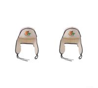 Nordic Embroidered Steam Cap for Spa and Banya(2pcs)