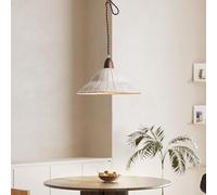 Nordic Farmhouse White Pendant Light Warehouse Kitchen Island Sink Lighting Fixture Handmade Paper Hanging Ceiling Lamp Mid Century Industrial Wooden for Dining Room Restaurant