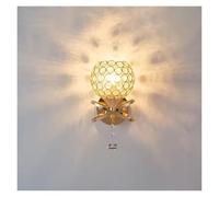 Nordic Glass Wall Lamp Led Indoor Light Modern Bedroom Bedside Lights Home Stairs Decorative Lighting d Black