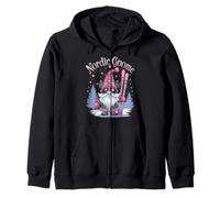 Nordic Gnome Christmas Magic Zip Hoodie