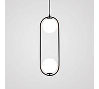 Nordic Golden Pendant Lights Chandelier With Frosted Glass Shade Brass Finish Hanging Ceiling Light For Kitchen Island Dining Room Bar Bedroom, E27