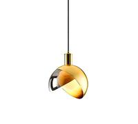 Nordic Hammer Small Chandelier Blue Lantern Bar Ceiling Light Pendant Lights Bedroom Lighting Metal Suspension Store Hanging Lamp Gold for Kitchen Island E27/E26 Adjustable Cord Hard Wiri