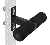 Nordic Hamstring Curl Squat Rack Attachment, Sit Up Assistant Device Abdominal Core Workout, Bulgarian Split Squats, for Power Rack Power Cage