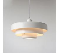 Nordic Hanging Lamp PH5 Pendant Light Round Metal E27 Ceiling Lighting Fitting Single Kitchen Island Lights Restaurant Bedroom Cafe Decor Suspension Lamps Dia-35cm Star of Light