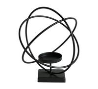 Nordic Holder Stand Decorative Hollowed Geometric Square Globes Iron Tealight Candlestick For Romance Home Decors Table Centerpieces Candlestick